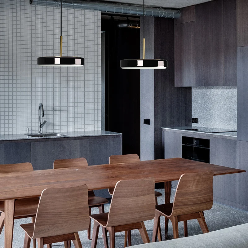Скандинавские светодиодные подвесные светильники для кухни столовой подвесной