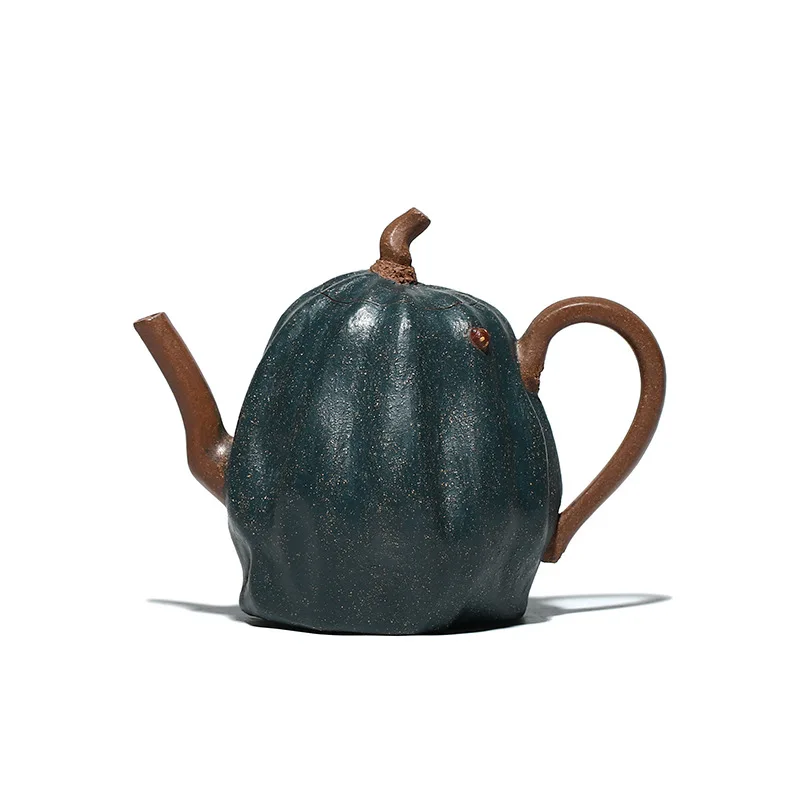

Small thin embryo Zisha teapot original ore section clay lotus interesting teapot handmade lotus teapot bionic flower kungfu tea