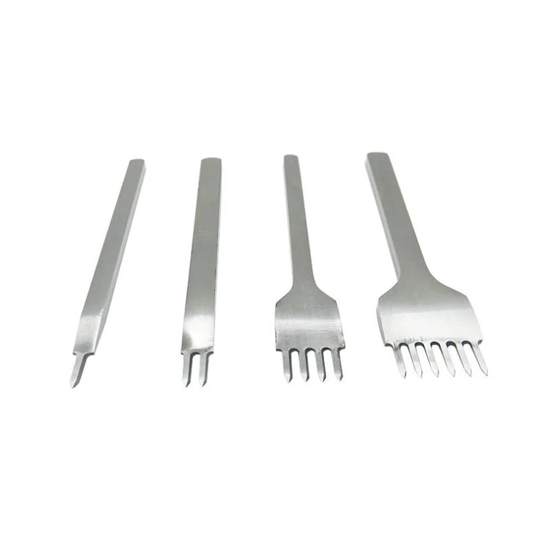 4 шт./компл. инструмент для пробивки отверстий стальное долото с ромбовидным