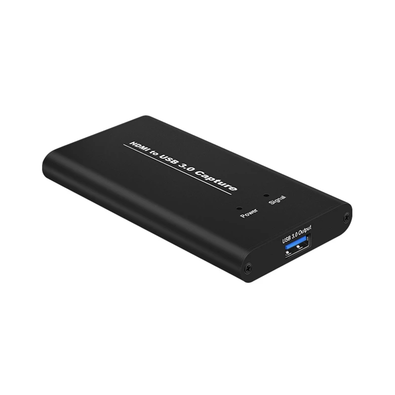 4K HD HDMI к USB захватывающая коробка Бесплатный привод видео карта мобильная игра