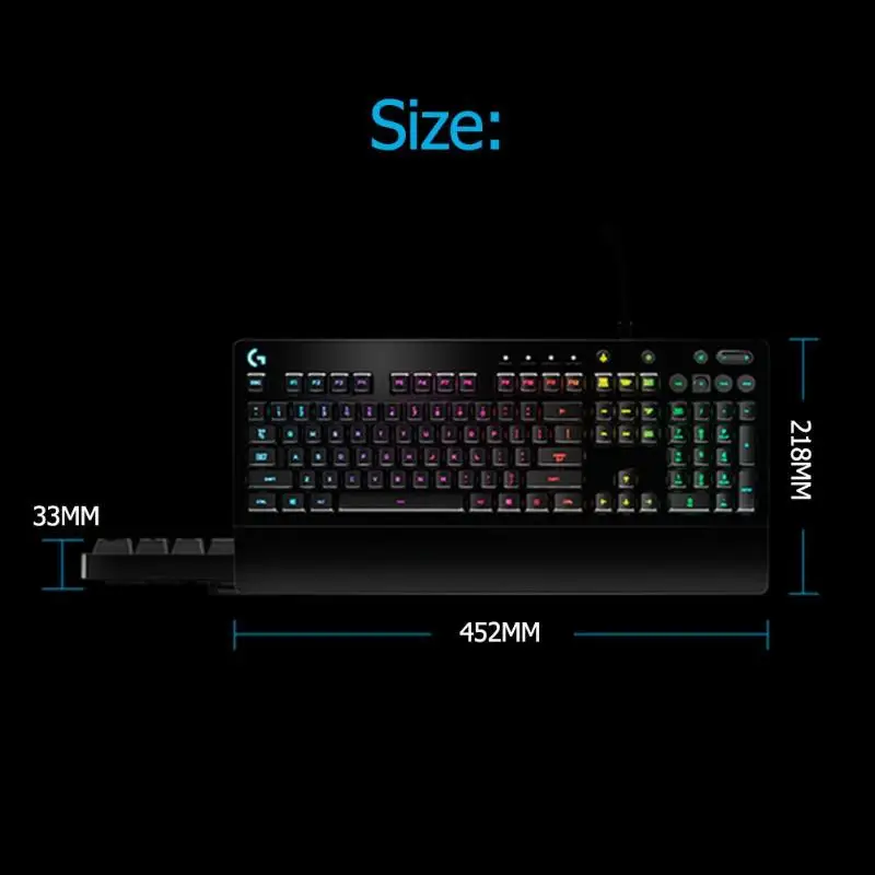 Игровая Проводная usb-клавиатура с механическим 108 клавишей с RGB подсветкой, оригинальная Проводная клавиатура для Windows 7/8/10