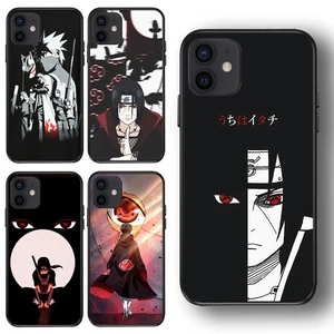 anime naruto itachi phone case for iphone 6 7 8 plus 11 12 13 pro max se2020 x xr xs phone cover back shell toys for kids gift free global shipping