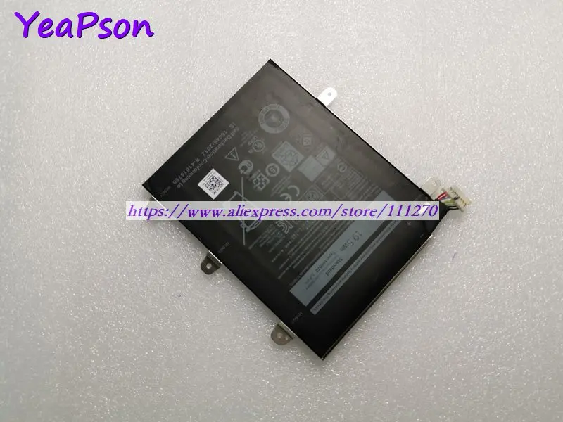 Yeapson 3.8V 19.5Wh Genuine HH8J0 FDD57 WXR8J Laptop Battery For Dell Venue 8 Pro 5855 Notebook computer | Компьютеры и офис
