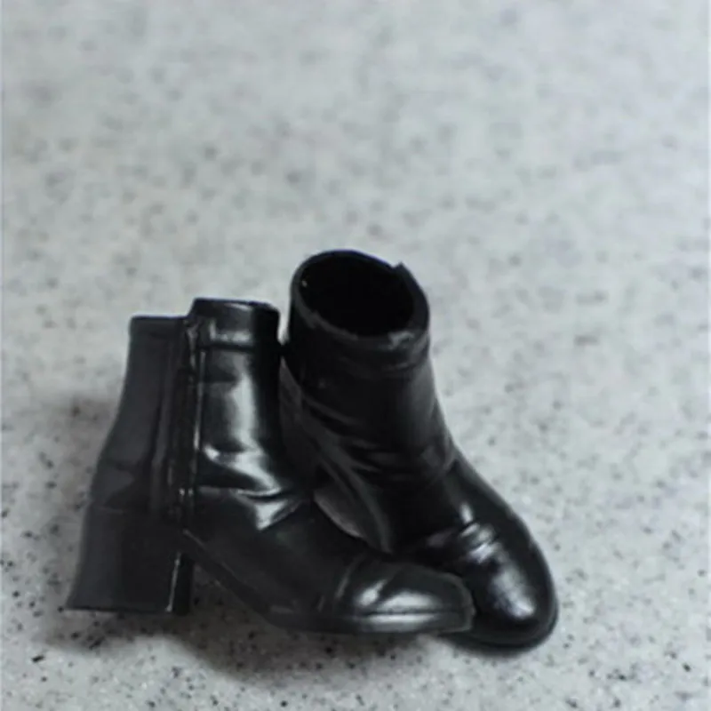 

1/6 Scale KUMIK FS-36 Black Female Boots Shoes Hollow Inside Accessories Model For 12'' Action Figure Dolls Collectibles Toys