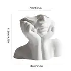 Керамическая искусственная ваза в форме абстрактного человеческого тела, художественный цветочный горшок, Художественная Скульптура, декоративные вазы для салона, полка для демонстрации #