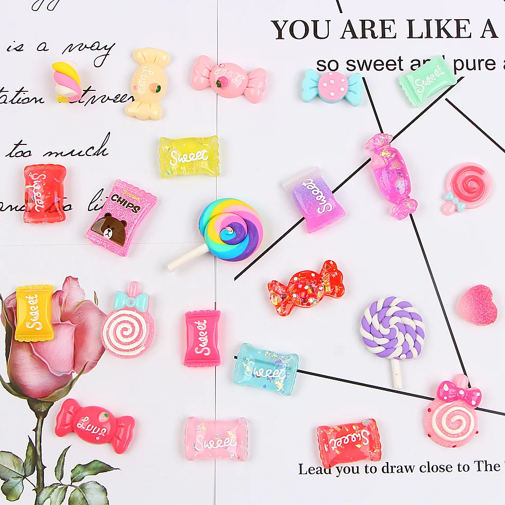 10 шт. DIY аксессуары для поставки слаймов чехол телефона украшение слайма