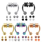 Кольцо для носовой перегородки из нержавеющей стали 316L