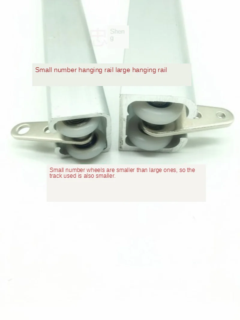 12 шт. детали для оконных занавесок подвесные Двойные колеса с подшипником
