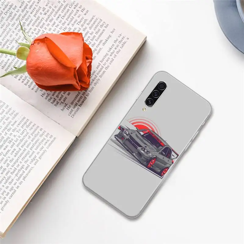 

racing car JDM cartoon newly Phone Case For Samsung A S M Note 9 10 20 fe 21 71 30 ultra plus 5g 11 31 51 s