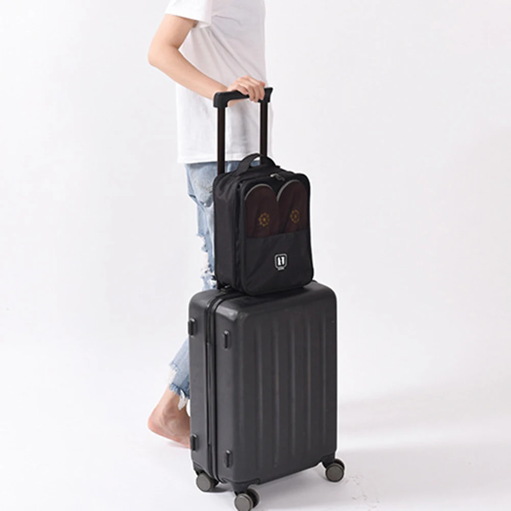 

Pure Color Simple Multipurpose Travel Storage Bag Portable Trolley Travel Shoe Bags Outdoor High Capacity Organizer High Quality