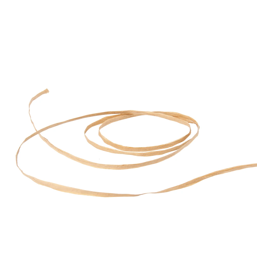 Бумажная лента из рафии 200 метров ручная работа натуральная упаковочная бумага