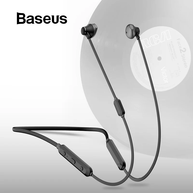 Baseus S11A Bluetooth беспроводные наушники спортивные Bluetooth V4.2 гарнитура наушники для iPhone Xiaomi Handsfree Bluetooth наушники