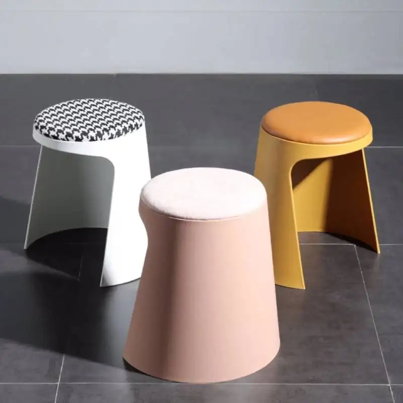 

Low Stool Furniture Girl Heart Family Children Seat Lovely Celebrity Stackable Shoe Seats Creative Balcony Stools