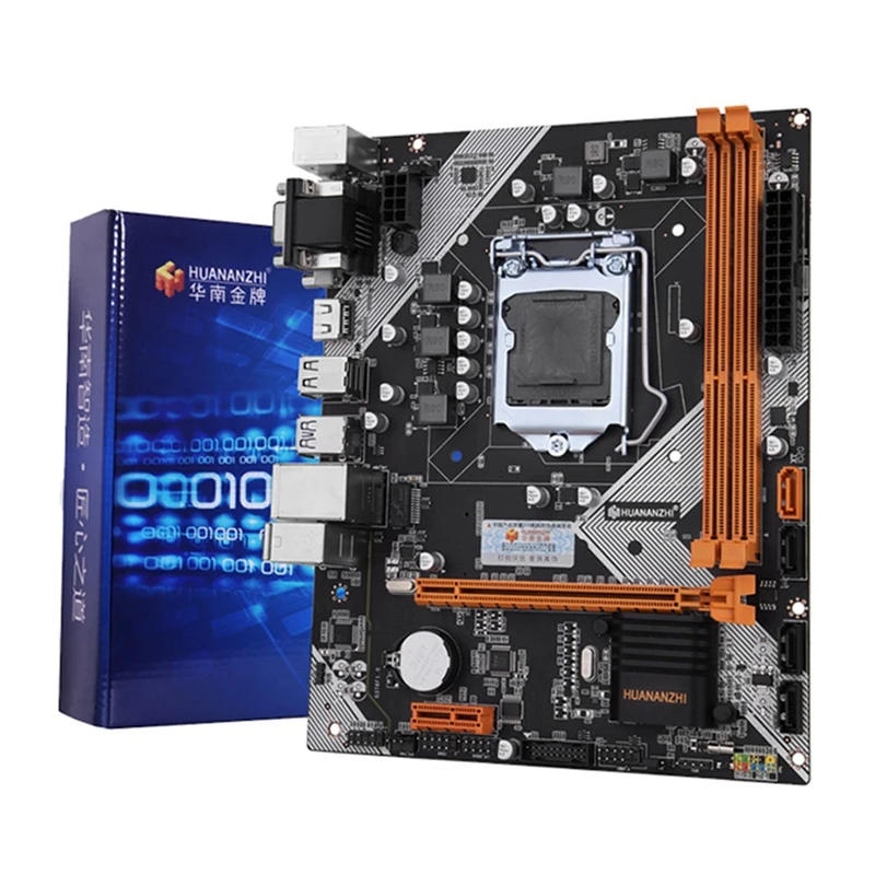 Материнская плата HUANANZHI B75 для LGA1155 разъем I3 I5 I7 ЦП Xeon USB 3 0 SATA III DDR3 LGA 1155 материнская