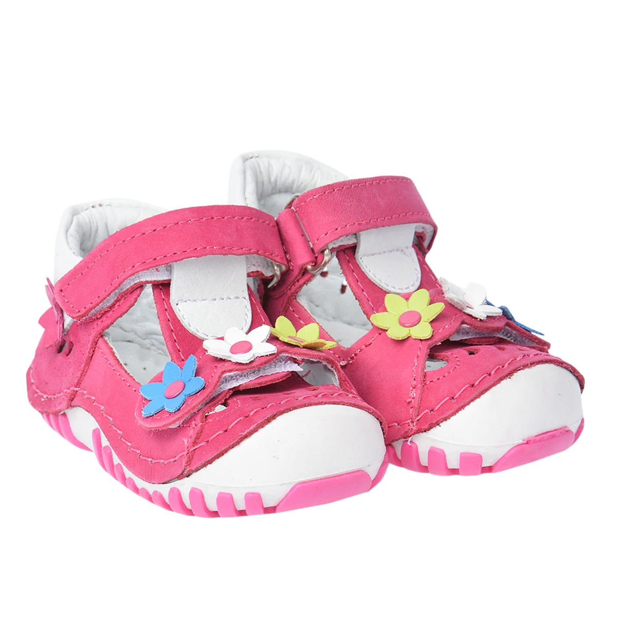 

Кожаная детская обувь на липучке Kiko Kids Teo 115%, 100, Orto pedik