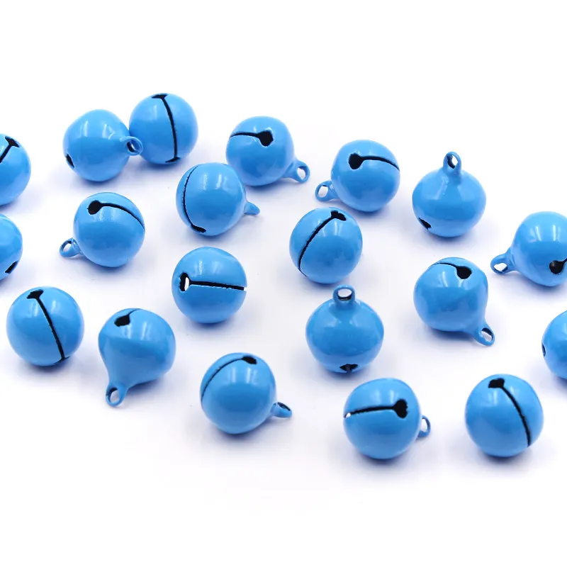 20 шт рождественские колокольчики железные свободные металлические бусины