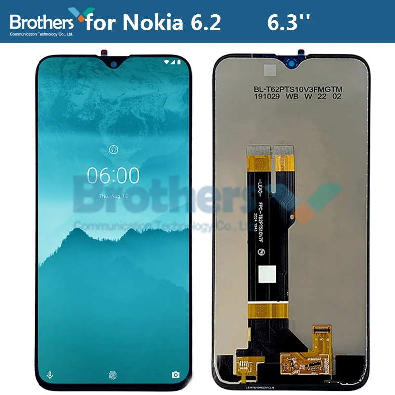 Оригинальный 6 3 ''для Nokia 2 ЖК-экран ЖК-дисплей для TA-1178 ЖК-сборка сенсорный