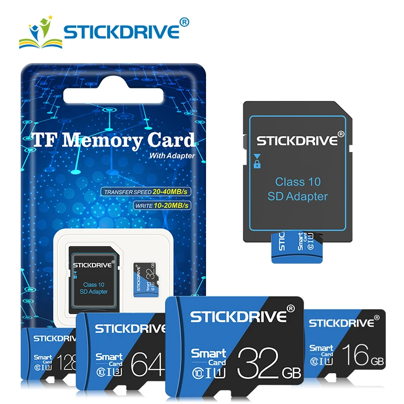 Real capacity memory card 32GB Class 10 Micro SD Card flash drive 64GB 128GB high speed mini sd card