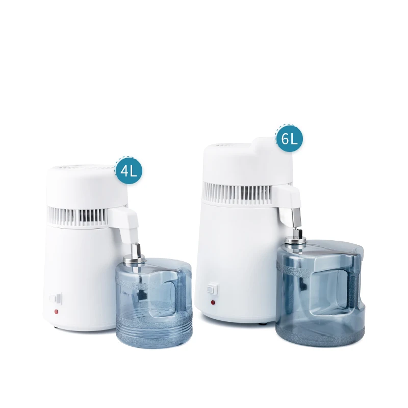 4L/6L Dental Distilled Water Machine 700W/900W Stainless Steel Electric Distillation Purifier Filter 220V