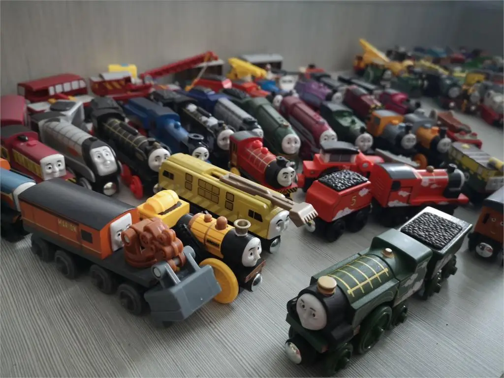 Деревянный магнитный трек автомобиль грузовик аксессуары игрушка для детей