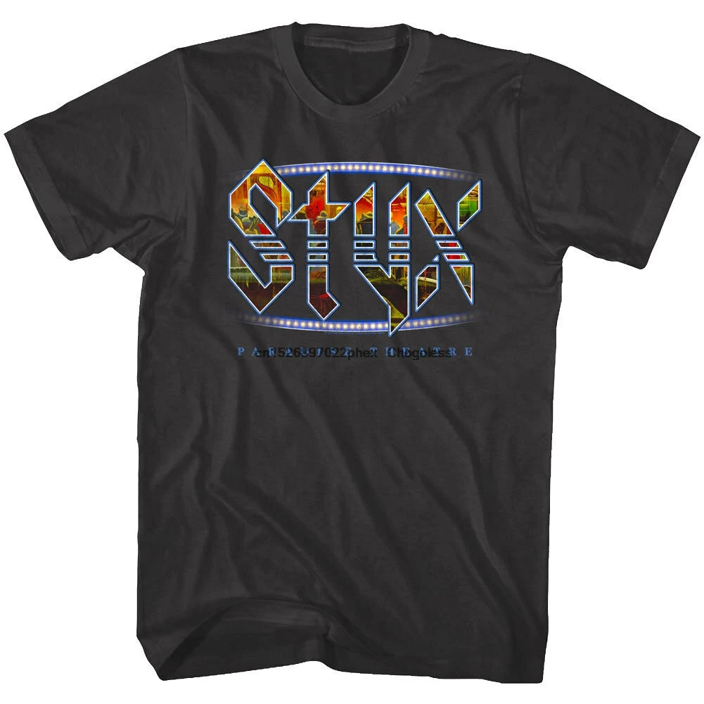 Чехол для альбома Styx Paradise Мужская футболка рок-группа концерт тур Топ Merch | одежда