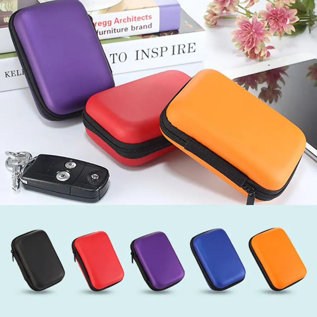 Портативный милый замок на молнии с сетчатым карманом