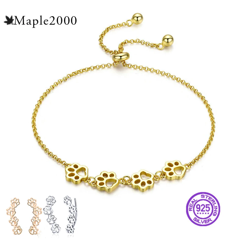 Серьги для женщин набор серьги в виде животных браслет из стерлингового серебра