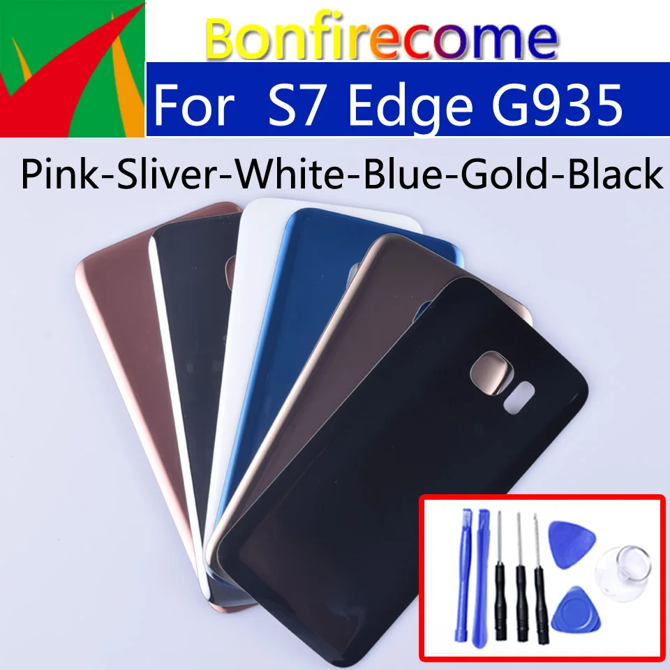 Задняя крышка аккумулятора S7Edge для Samsung Galaxy S7 Edge G935 G935F, задняя крышка для Samsung Galaxy S7 Edge, G935F, G935FD, G935A, задняя крышка для аккумулятора, замена корпуса