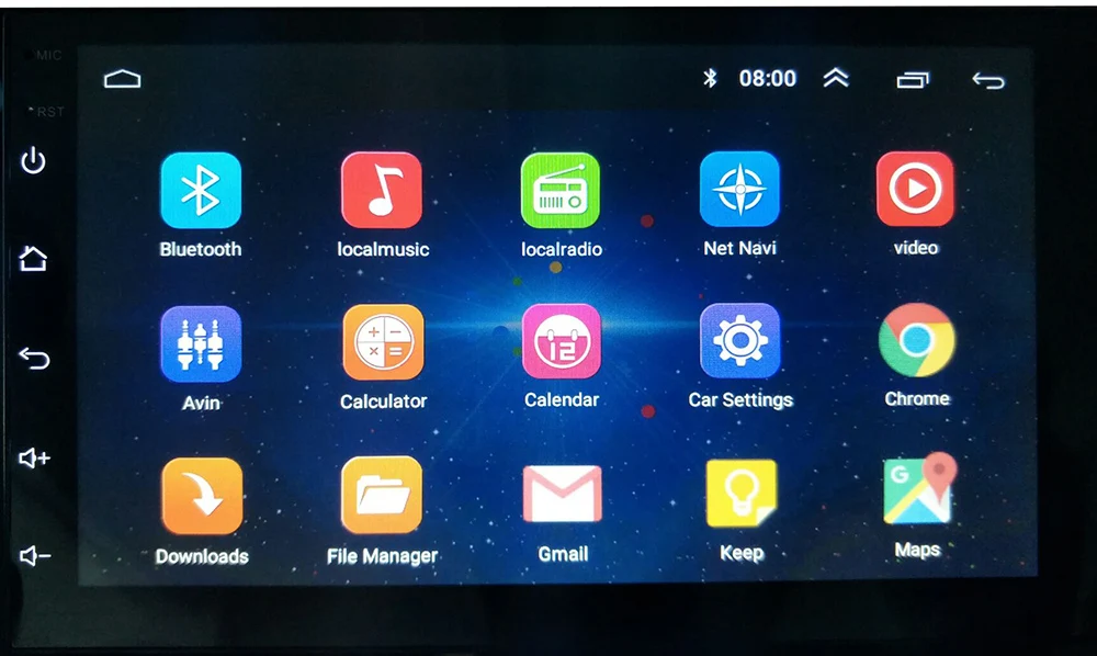 Android автомобильный радио мультимедиа аудио стерео FM 2din gps навигатор Bluetooth динамическая камера для Volkswagen Honda Toyata CR-V