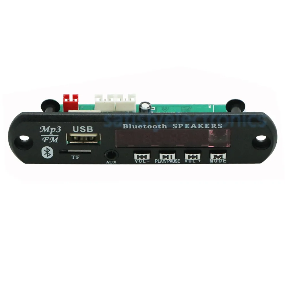 USB TF радио Bluetooth MP3 WMA декодер доска 12 В беспроводной аудио модуль для
