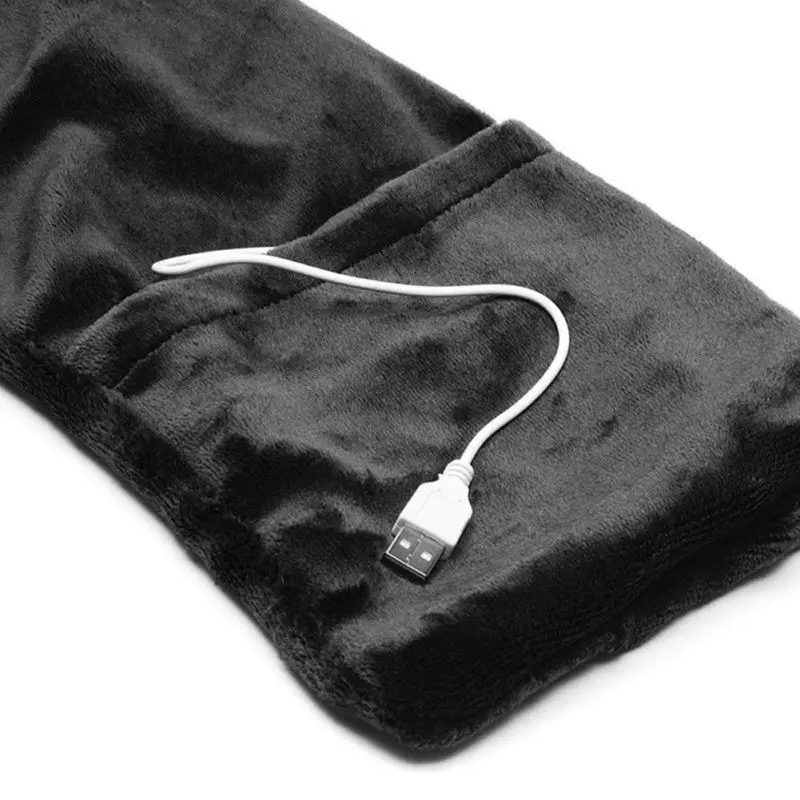 Электрический нагревательный шарф зимняя теплая шея USB мощность ed домашний