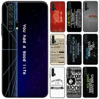 for huawei honor 20 pro phone case for honor 20 case fashion soft tpu silicone back cover for huawei honor 20 lite shockproof