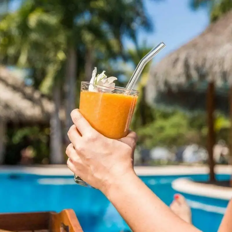 1 шт. многоразовая соломинка для питья 20 см 9 цветов | Дом и сад