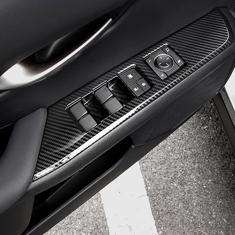 Для Lexus UX200 UX250H UX260H 2019 2020 ABS стеклоподъемник из углеродного волокна Панель