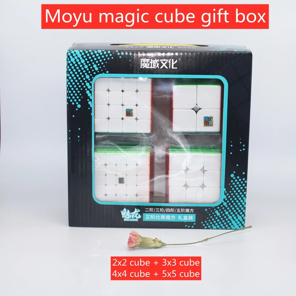 

MoYu 2x2x2 3x3x3 4x4x4 5x5x5 magic cube Gift Box Moyu meilong speed cube puzzle cubo magico profissional educational game toys