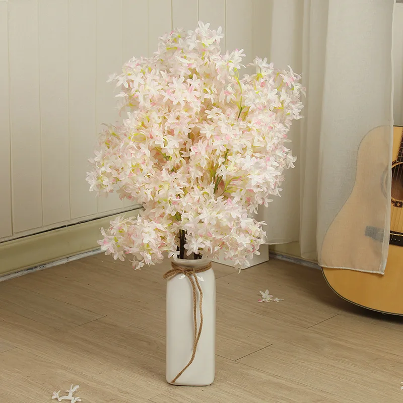 1 шт. искусственный цветок сиреневый крест украшение для дома офиса свадьбы