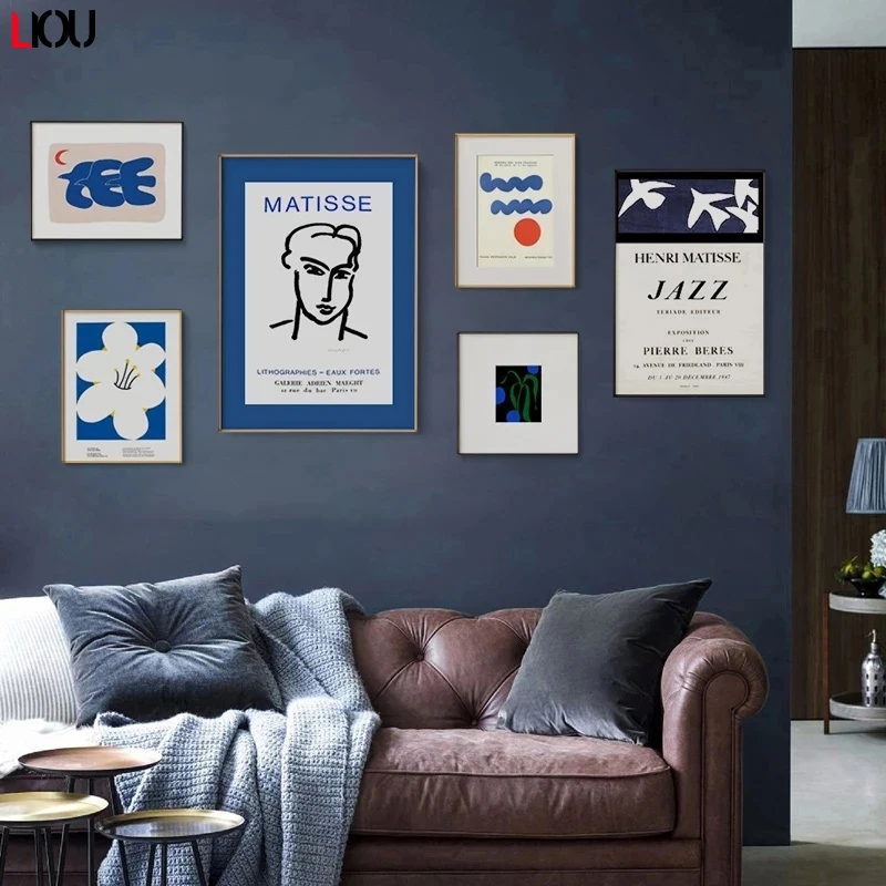 Настенные постеры Matisse в скандинавском стиле картины и принты абстрактных