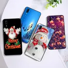 Рождественские чехлы для телефонов Vivo Y3 Y81S Y83 Y93, чехол для Y97 Vivo Z5X, силиконовая задняя крышка, полная защита