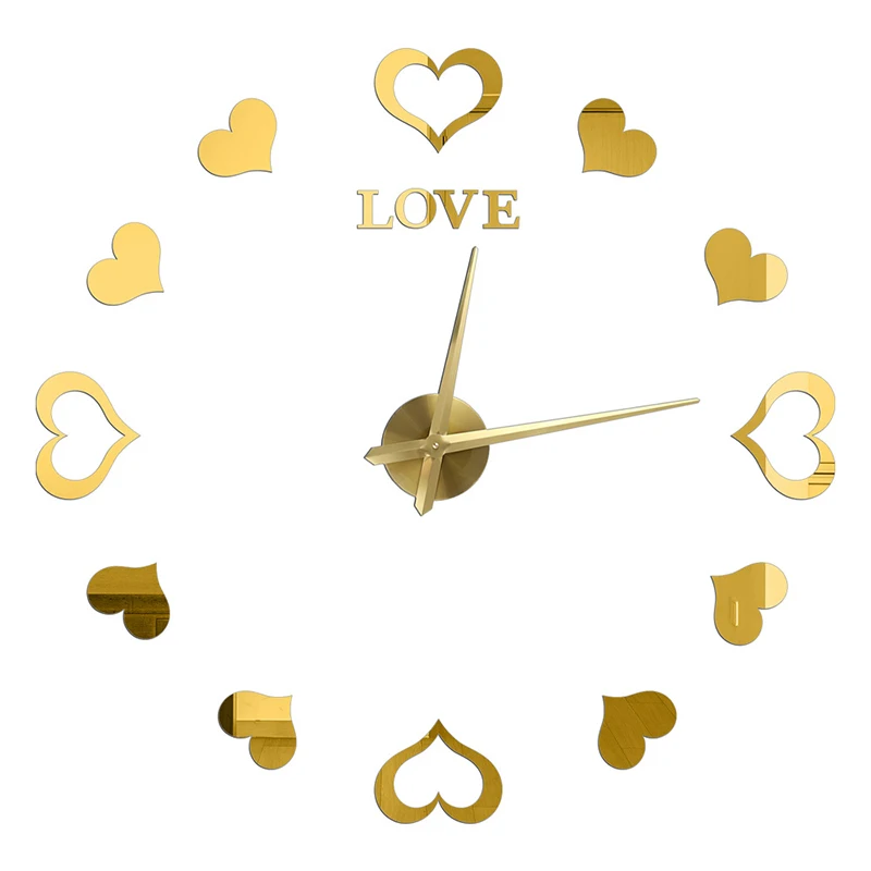 Модные 3d настенные часы кварцевые современные сделай сам для гостиной большие