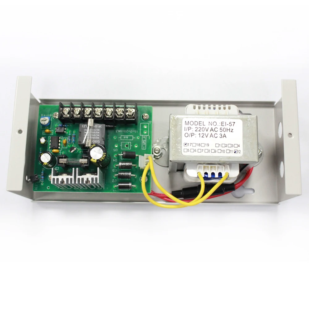 DC 12V 3A/5A AC 220V Door Access Control System Switch Power Supply for Fingerprint Machine | Безопасность и защита
