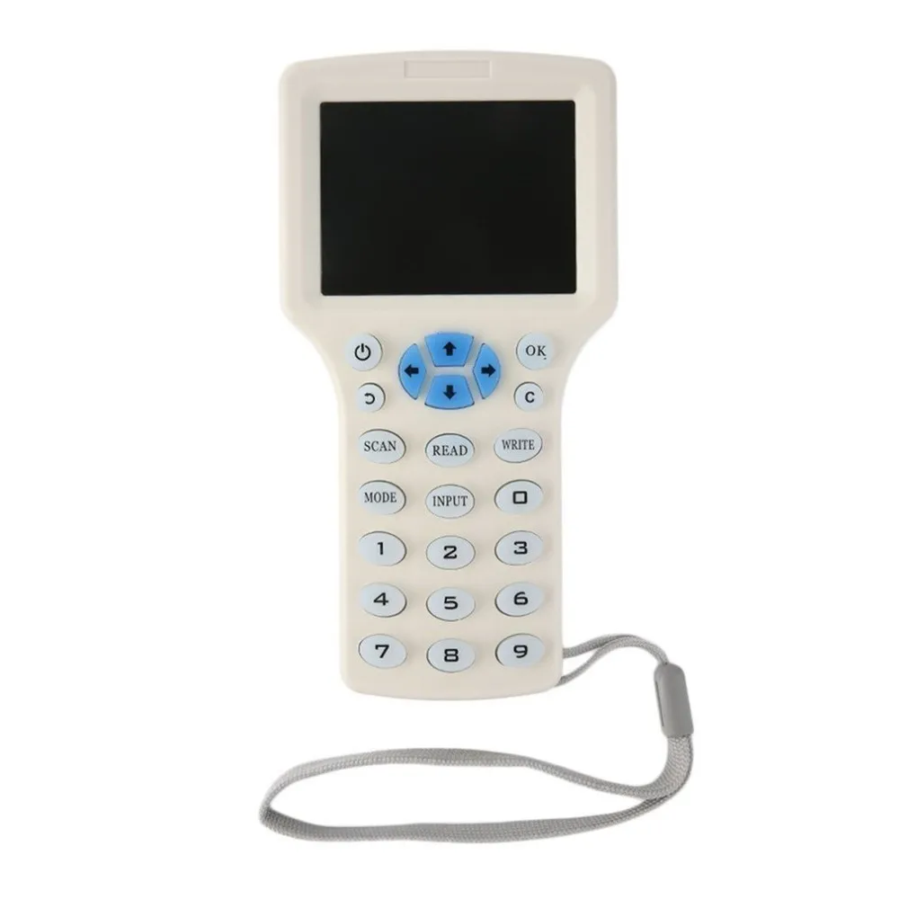 

English 10 frequency RFID Card Nfc Reader WriterModule copy M1 13.56MHZ encrypted Duplicator Programmer USB NFC UID Tag Key Card