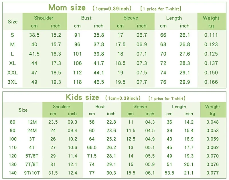 Rainbow Mother Daughter T-shirts Summer Family Matching Outfits Mom Baby Mommy and Me Tee-shirt Clothes Woman Girls Cotton Tops