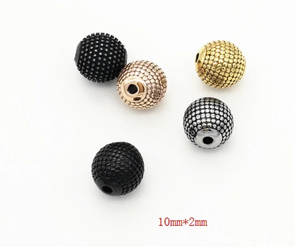 Бусина прокладка Бисер для ювелирных изделий makingнержавеющая сталь Винтажный