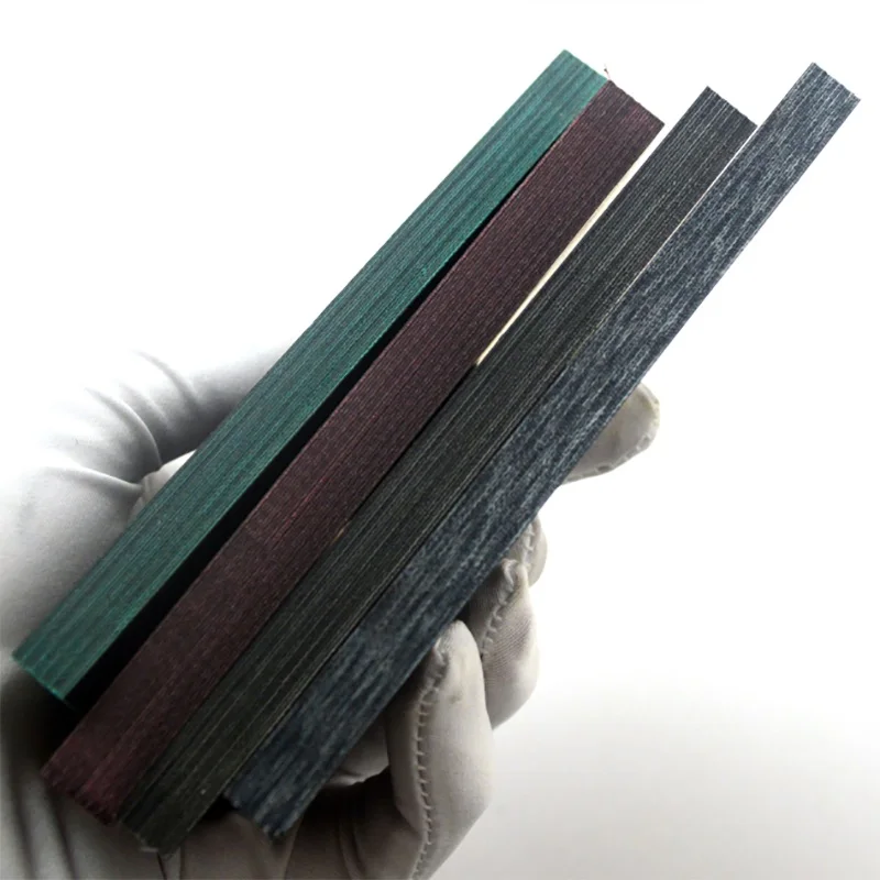 Складной карманный нож ручки цветная бумага Микарта ручка весы заготовки