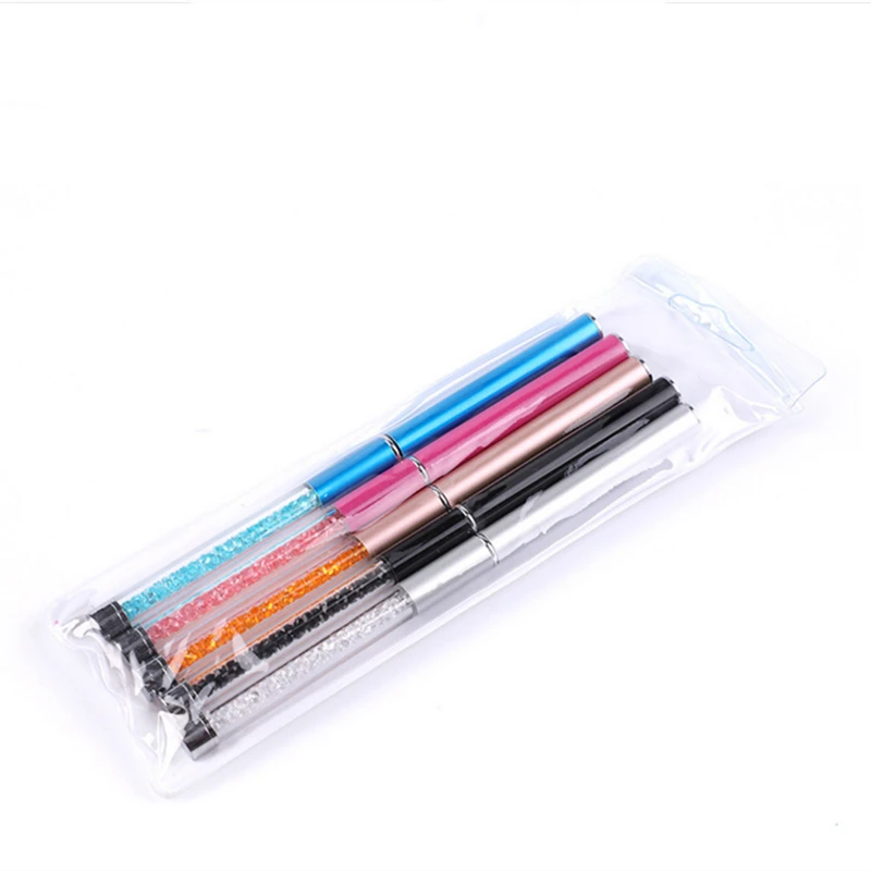 Набор кистей для ногтей рисования Kolinsky акриловая Стразы УФ Гелевая Кисть набор