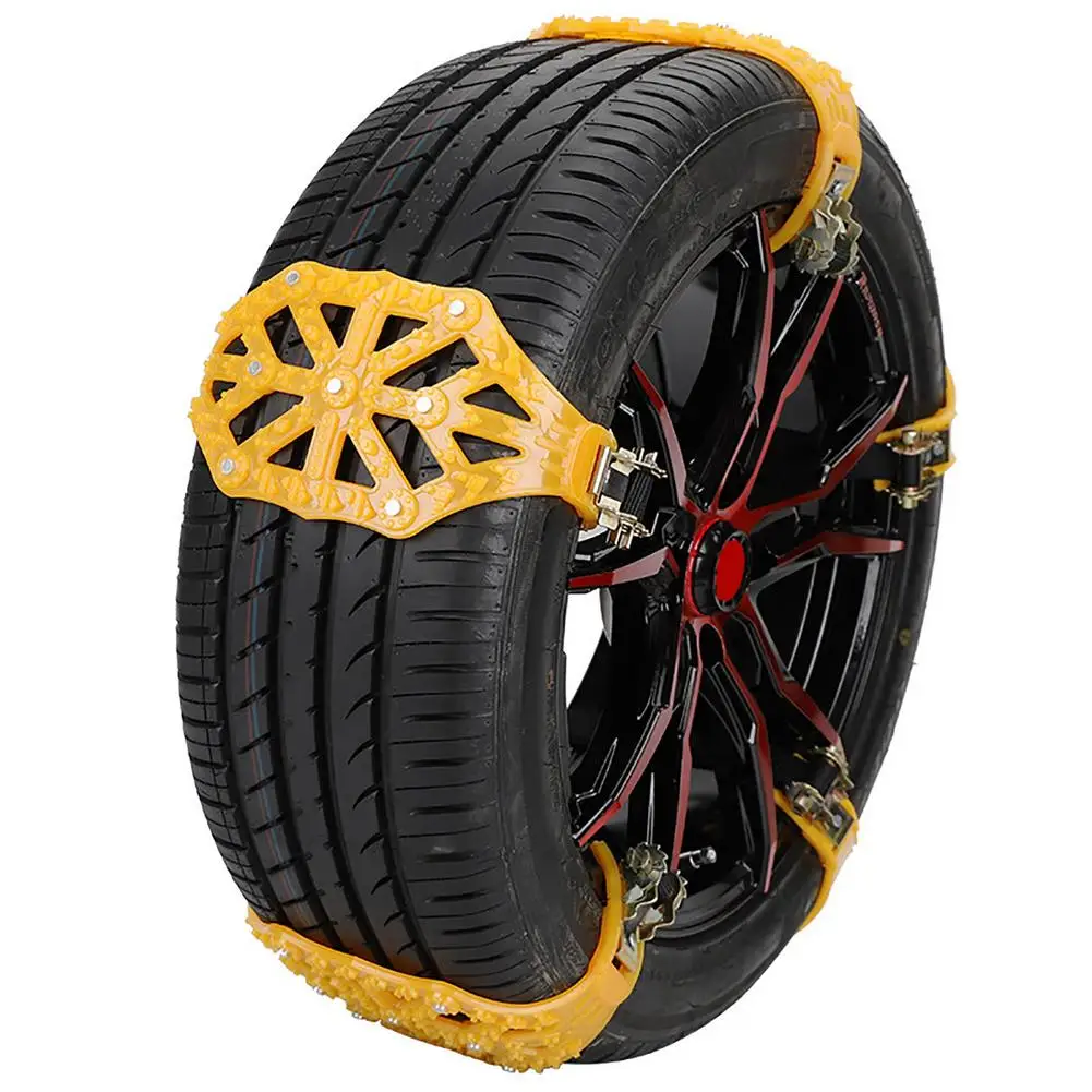 

Snow Chains Anti-Skid Snow Chains Tire Chains Car Tire Snow Chains Universal For Cars SUVs Trucks Emergency Chains For Snow Mu