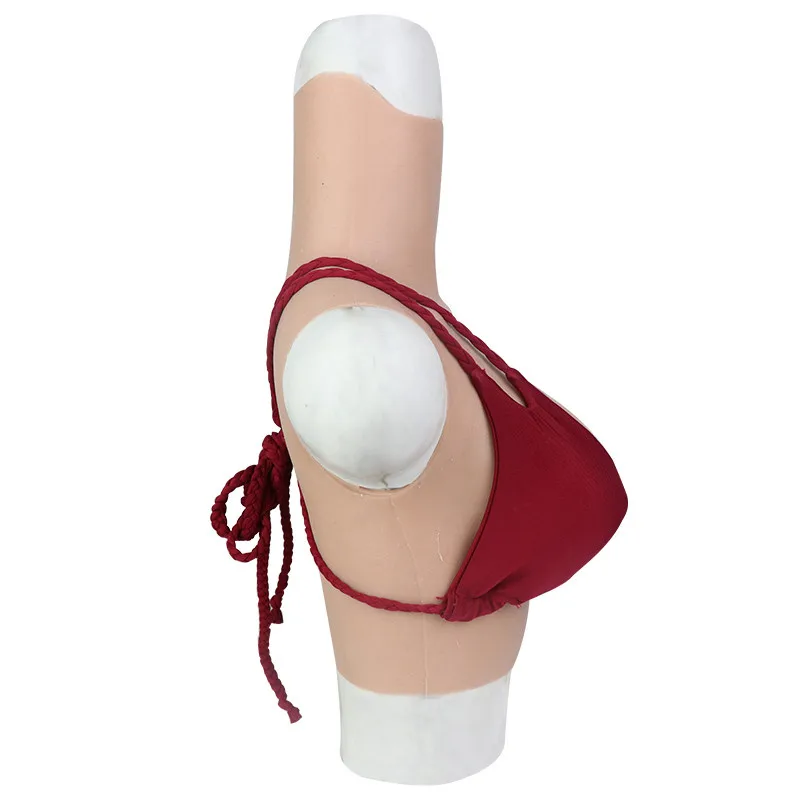Silicone Breast Form Transgender Artificial Breast Forms Crossdresser Fake Boobs C Cup for Shemale Crossdressing Latex Pechos
