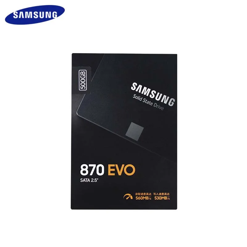 SAMSUNG Original 500GB Internal Solid State Disk 1TB SSD 2.5 Inch 870 EVO SATA for Laptop Desktop PC