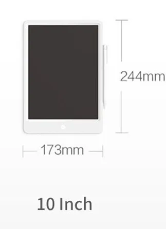 S-10 inch Новейший Xiaomi Mijia ЖК-планшет для письма с ручкой 10/13. " цифровой рисунок электронный почерк коврик для сообщений графическая доска - Цвет: S-10 inch