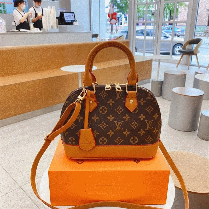 

Luxury Brand Bags Floral Printing Shell Leather Bag Women Crossbody Bag-Hobos Classical Messenger Bag Totes Shoulder Bag Totes